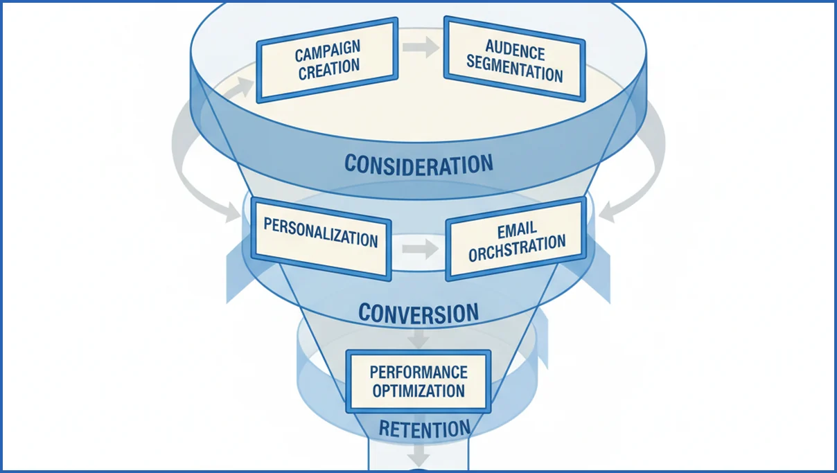 Marketing agent use cases across the funnel