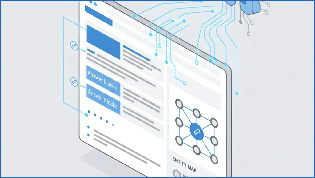 Content structure that helps AI trust and cite a page