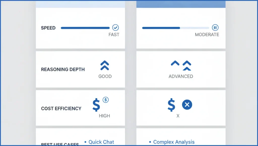 Comparison chart for Claude Sonnet and Opus