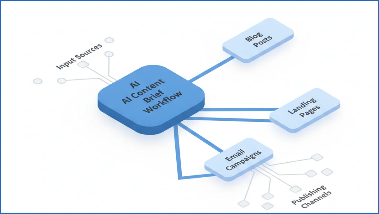 Team workflow scaling content briefs