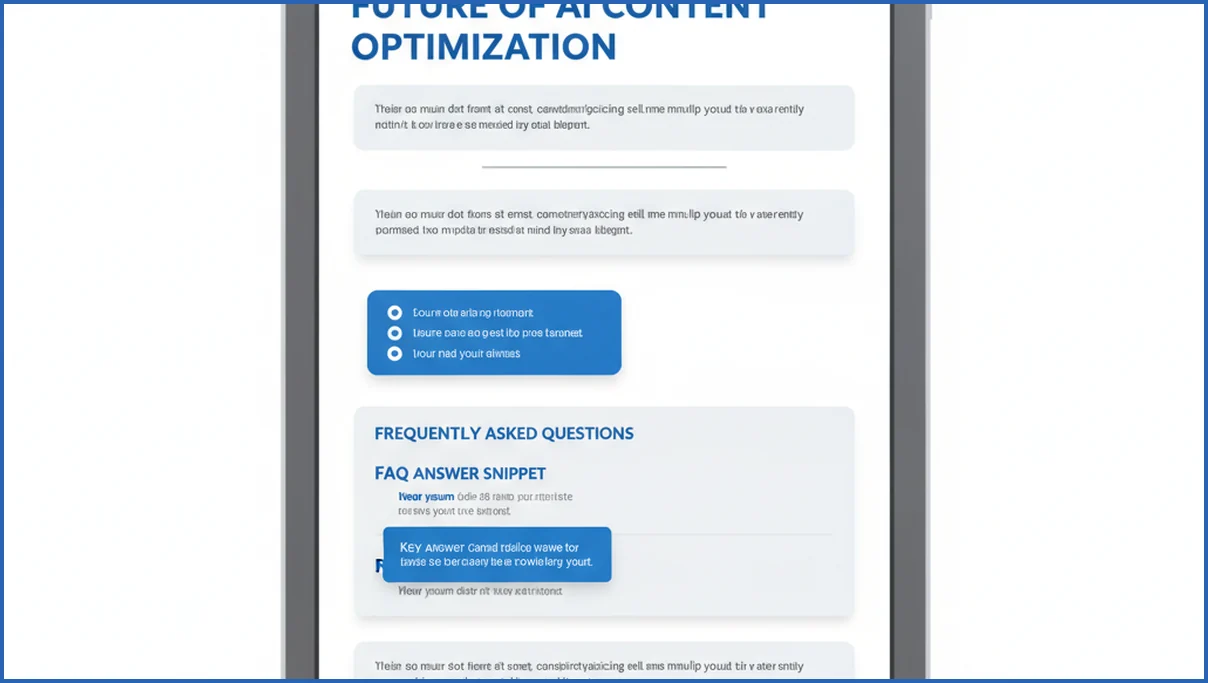 Structured content layout for AI extraction