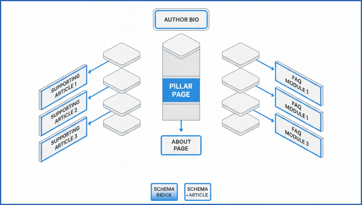 Content framework for ChatGPT-ready pages