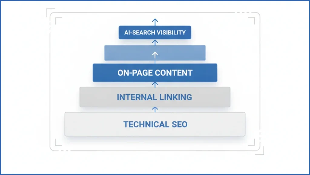 SEO audit framework diagram