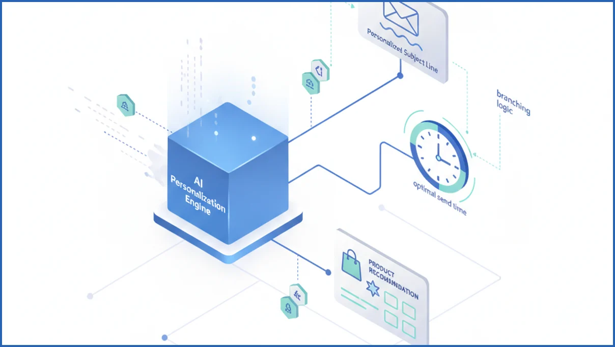 AI-driven personalization inside drip campaigns