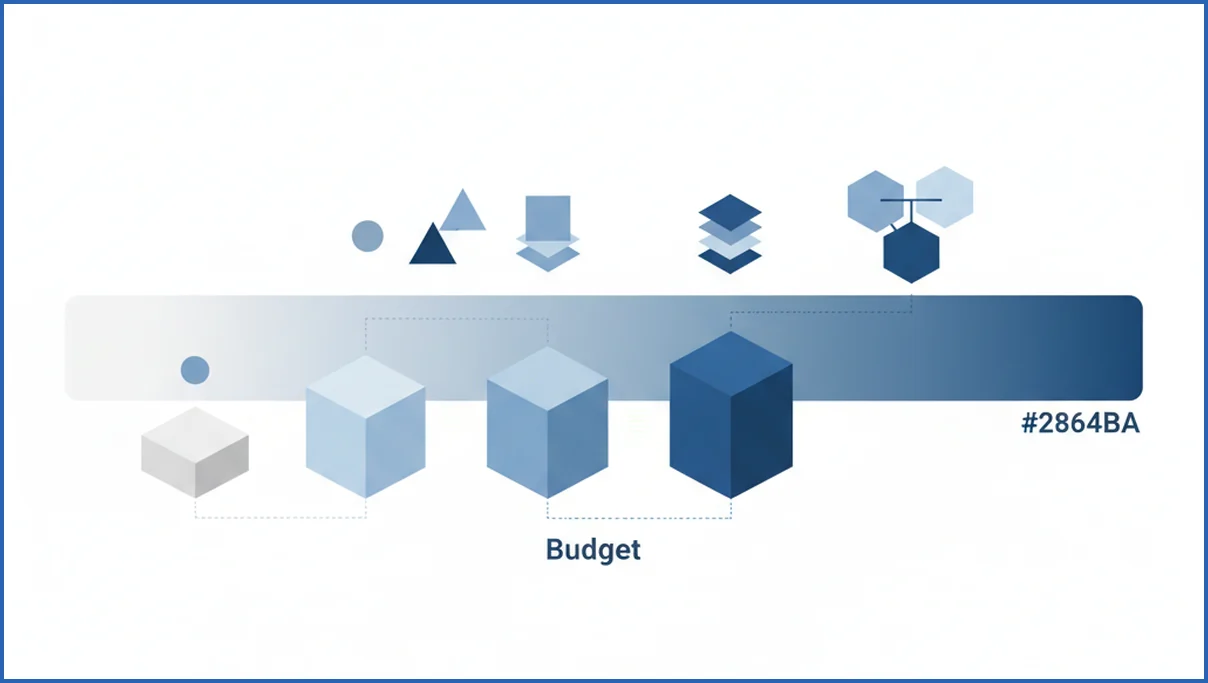 Budget and team fit chart for SEO tools