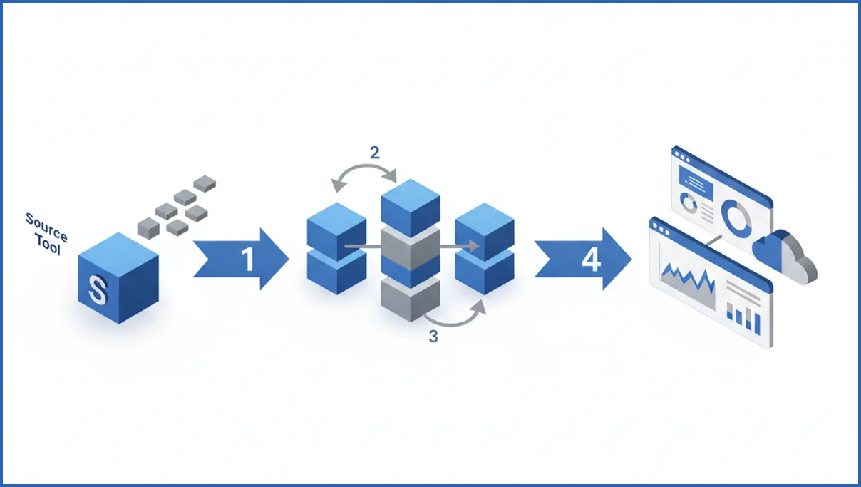 Ahrefs MCP setup flow diagram