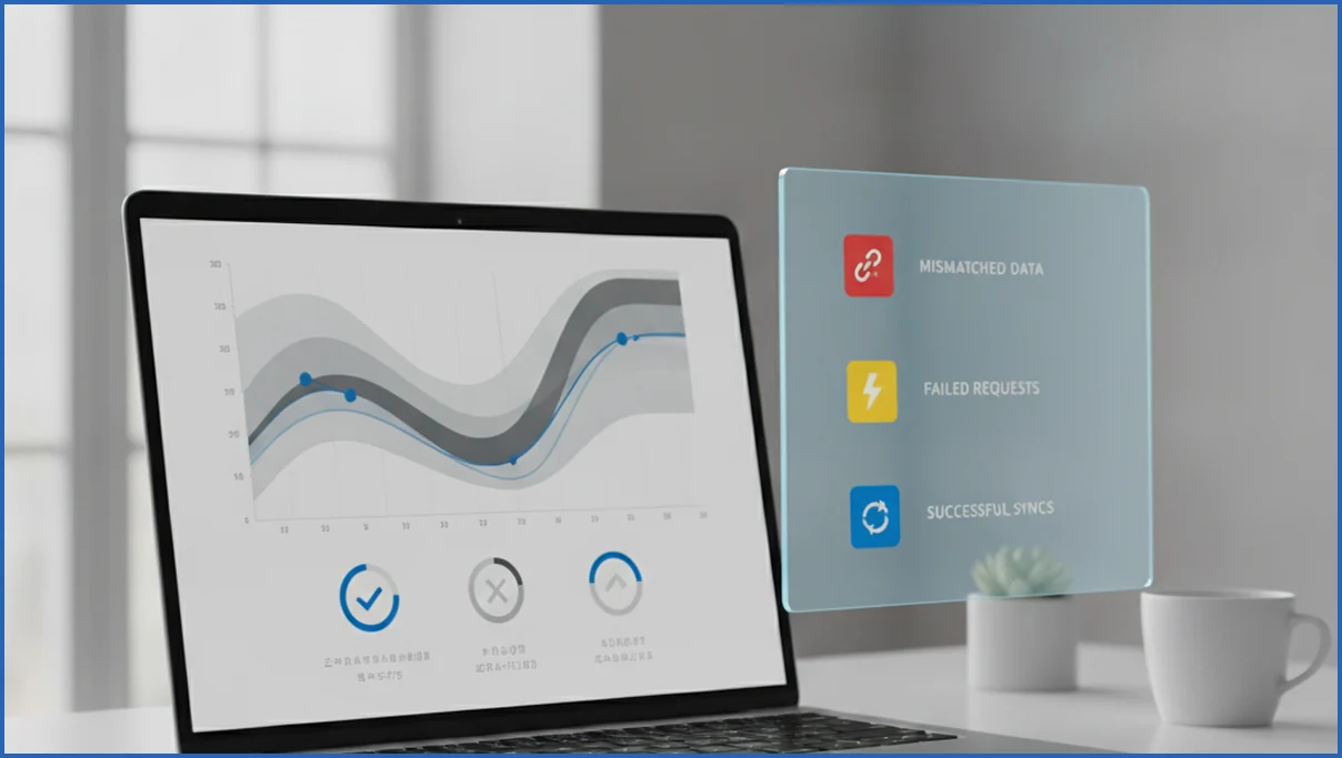Data validation dashboard for SEO integration