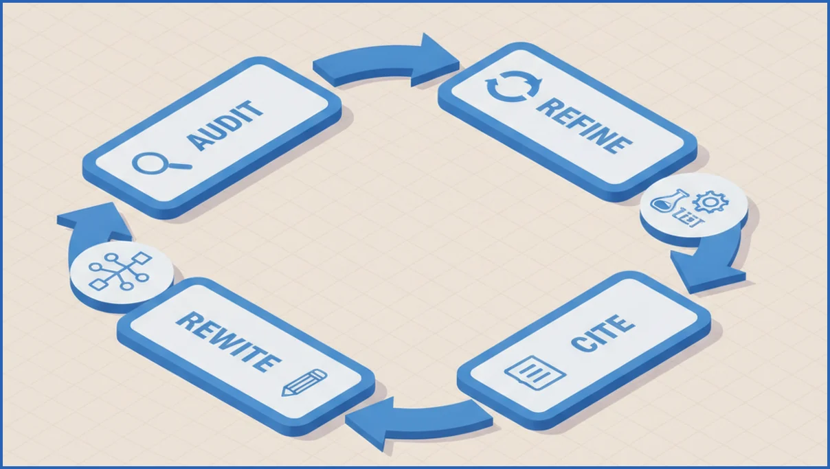 Workflow for improving ChatGPT visibility