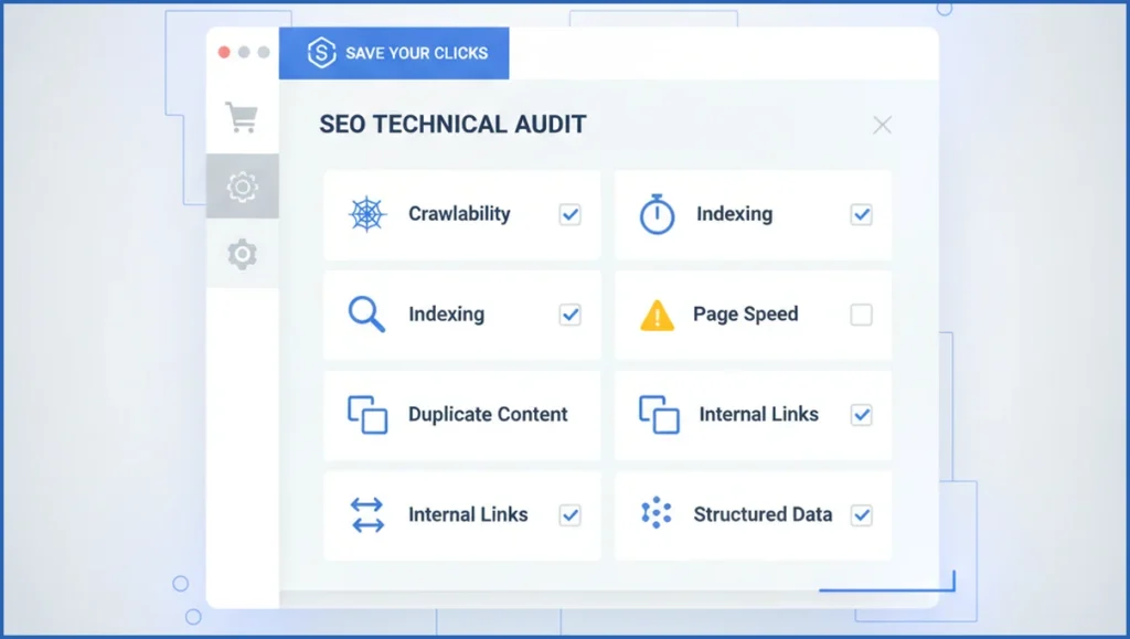 Shopify SEO technical audit checklist